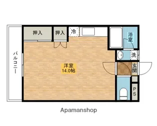 アーク市川【301号室】の間取り