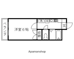 東京都葛飾区新小岩3丁目【マンション】の間取り