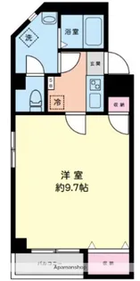 マイメゾン八幡【4階】の間取り