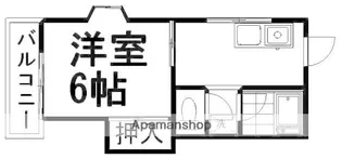 カムハイツ【201号室】の間取り