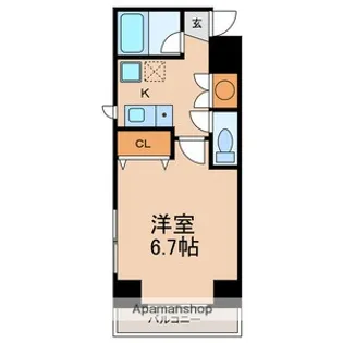 ヤサカハイム市川【3階】の間取り