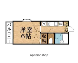 ESTATE紫苑NO.3【201号室】の間取り