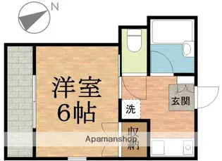 フローレンス・ミヤ【101号室】の間取り