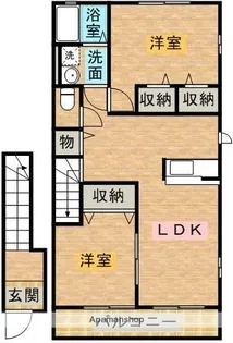 千葉県船橋市海神5丁目【アパート】の間取り