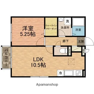 千葉県船橋市印内3丁目【アパート】の間取り