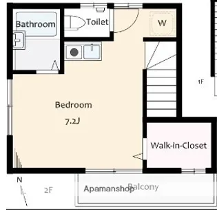 ベルフォート【2階】の間取り