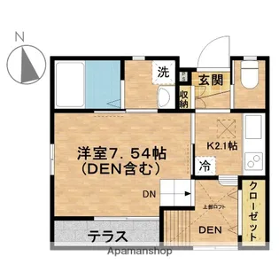 ラ・ヴィータ市川【1階】の間取り