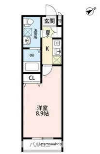 アーク船橋【2階】の間取り
