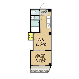 TOSCANA船橋【4階】の間取り