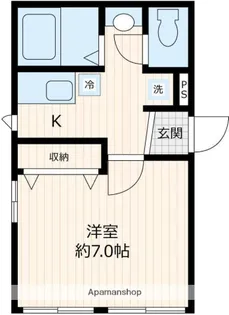 グランデ十番館【2階】の間取り