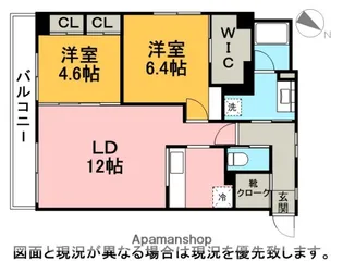 ライヴス行徳【2階】の間取り