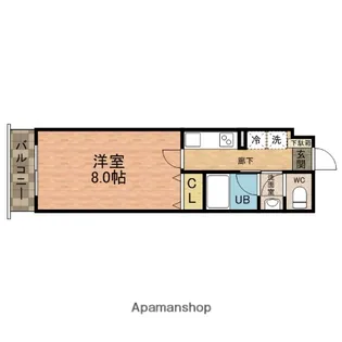 千葉県船橋市宮本4丁目【マンション】の間取り