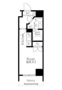 ドゥーエ国府台【502号室】の間取り