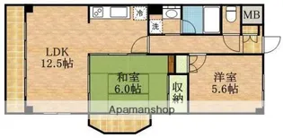 アーバニティ増田壱番館【201号室】の間取り