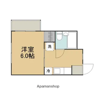 ストークハイツ森【102号室】の間取り