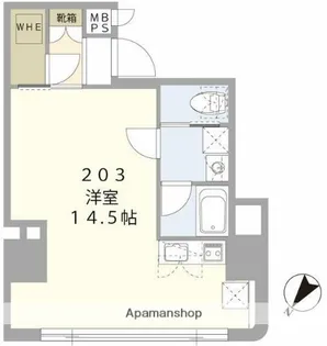 コスモビル【2階】の間取り