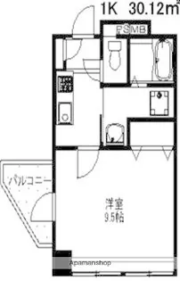 千葉県市川市南八幡5丁目【マンション】の間取り