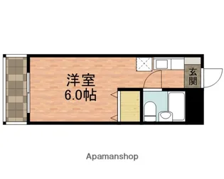 アイエムハイツ鬼高【303号室】の間取り
