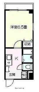 クオリ下総中山【1階】の間取り