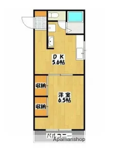 メゾン・ド・レスポワール【2階】の間取り