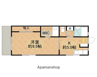 真間レジデンスⅡ【103号室】の間取り