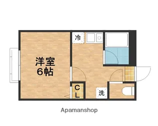 ジュノーブル真間【202号室】の間取り