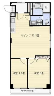 千葉県船橋市山野町【マンション】の間取り