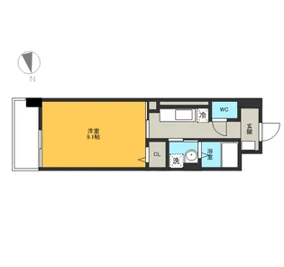 シェーネ ベル・ウッド【7階】の間取り