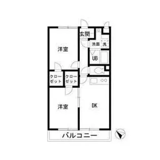 ファーストワン【2階】の間取り