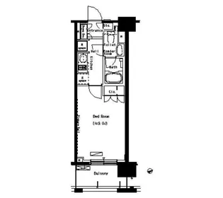 パークアクシス西船橋本郷町【7階】の間取り