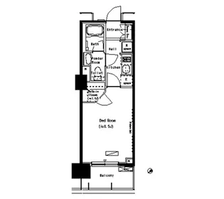 パークアクシス西船橋本郷町【2階】の間取り