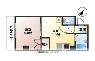 東京都葛飾区新小岩1丁目【マンション】の間取り