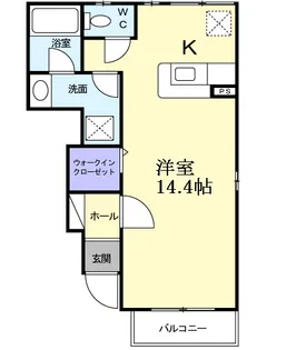 ヴィラ・明神【1階】の間取り