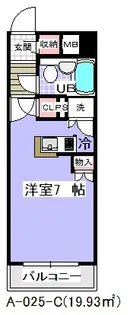 アンダルシア市川【3階】の間取り