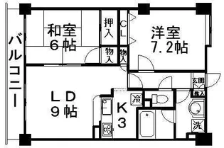 アウラ10【8階】の間取り