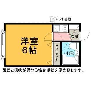 ダイニチ館F32【1階】の間取り