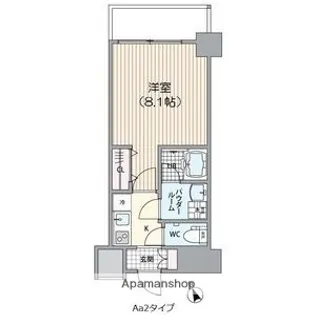 オーキッドレジデンス船橋本町【3階】の間取り