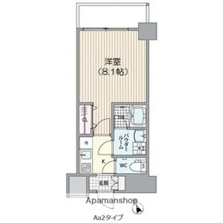オーキッドレジデンス船橋本町【6階】の間取り