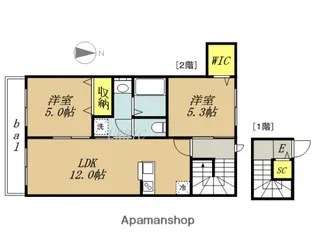 メゾン グランデュール【105号室】の間取り