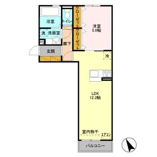 アゼリア松戸【2階】の間取り