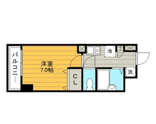 SーFORT本八幡MAIRIE【5階】の間取り