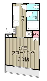 ピュアハウス【3階】の間取り