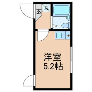 スリージェ平井【1階】の間取り