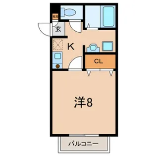 サクセス ヴァリー【2階】の間取り