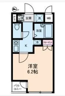 東京都葛飾区新小岩2丁目【マンション】の間取り