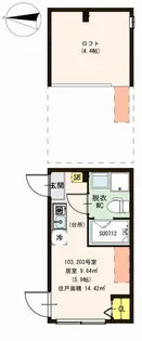 プランドール東小岩【1階】の間取り