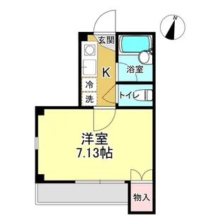 オークマンション【2階】の間取り