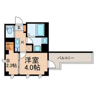 セラ ビューノ本八幡【4階】の間取り