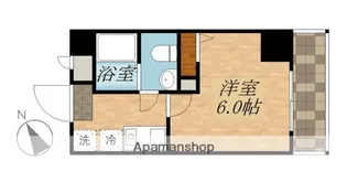 ルミエル本八幡【2階】の間取り