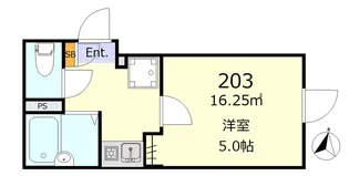 コンフォール新小岩【2階】の間取り